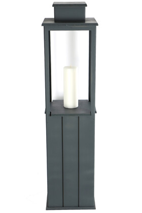 Dekoratif Ahşap Mumluk Çiçeklik 100 cm - 4