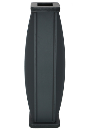 50 cm Siyah Ahşap Vazo Model-2 - 2