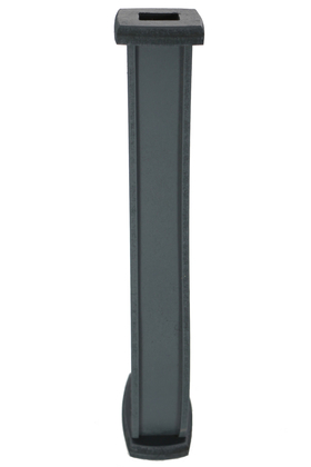 50 cm Siyah Ahşap Vazo Model-3 - 3