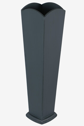 55 cm Ahşap Vazo Martı Model Antrasit - 1