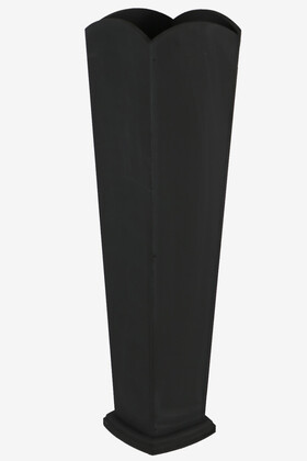 55 cm Ahşap Vazo Martı Model Siyah - 1