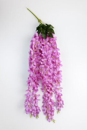 Yapay Çiçek 5li Sarkan Sümbül 90 cm Lila - 2