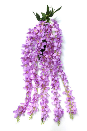 Yapay Çiçek 5li Sarkan Sümbül 90 cm Lila - Yapay Çiçek Deposu