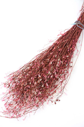 Kuru Çiçek Tomurcuk Otu Demeti 45 cm Açık Pembe - Yapay Çiçek Deposu