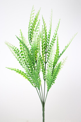 5 Dal Adiantum Yeşillik Demeti Yeşil-Beyaz - 2