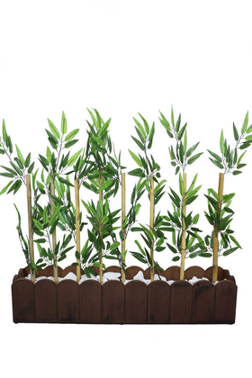 Yapay Bambu Seperatör (20x100x80 cm) - Yapay Çiçek Deposu