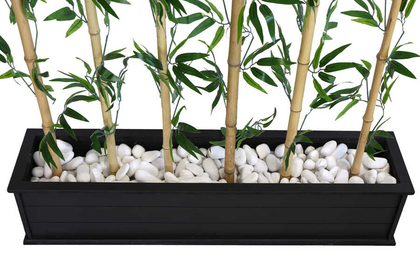 Yapay Bambu Seperatör 6 Adet Bambu Çubuklu (20x100x120 cm) - 3