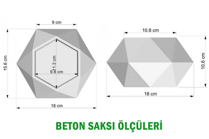 Beton Saksıda Yapay Baskılı Islak 2 Dal Orkide 60 cm Bordo Benekli - 3