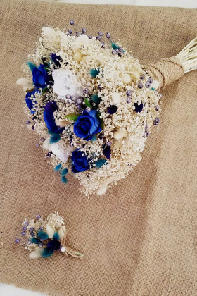 Bibiana Gelin Çiçeği 2li Set - 2