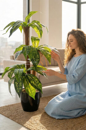 Bodur Yapay Ağaç Cordyline 95 cm Model 1 - 1
