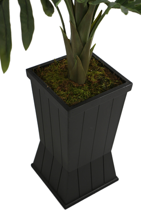 Bölünmüş Yapraklı Yapay İsviçre Deve Tabanı Ağacı ( Monstera Deliciosa) - 6