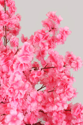 Kalın Gövdeli Yapay Bahar Dalı Ağacı 150 cm Pembe - 3