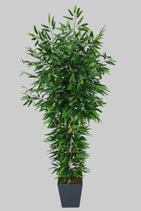 Yoğun Yapraklı Yapay Bambu Ağacı 180 cm - 1