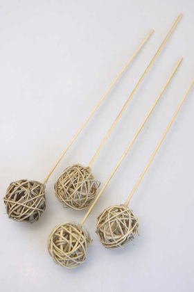 Tropikal Lata Ball 4 Adet Naturel - 1