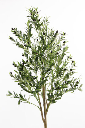 Yapay Ağaç Dinazor Yumurtası Saksıda Zeytin Ağacı 195 cm Kapiçino - 2