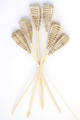 Örme Rattan Lata Lamp 6lı - Yapay Çiçek Deposu