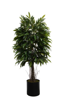 Fiber Saksıda Yapay Mango Ağacı 180 cm - 4