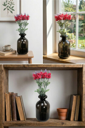 Fuşya Lavanta Demeti - 2