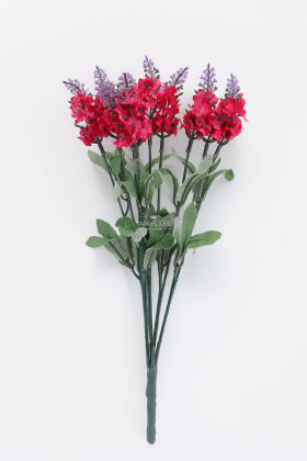 Fuşya Lavanta Demeti - 3