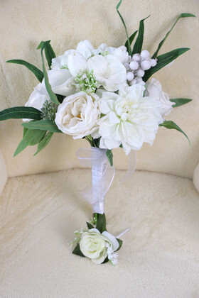 Gelin Buketi Catalina 2li Set - 4