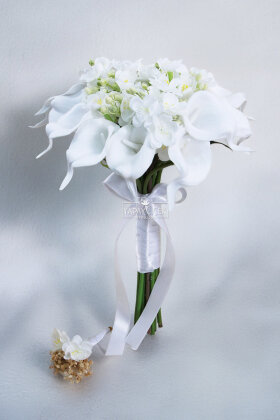 Gün Işığı Gelin Buketi 2li Set - Yapay Çiçek Deposu