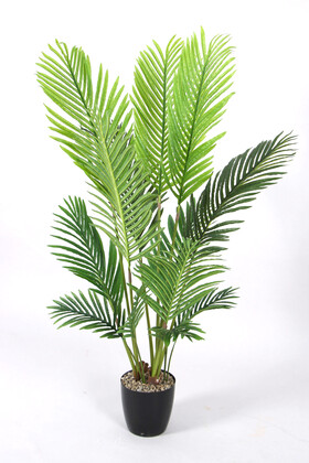 Yapay Areka Ağacı Gerçek Dokulu 140 cm - 1