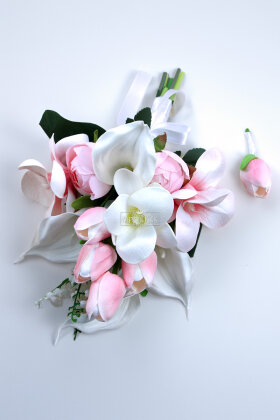 İkindi Güneşi Gelin Buketi 2li Set - 2