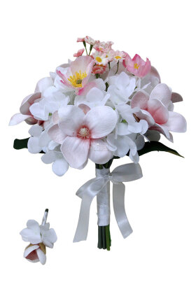 İlk Gün Gibi Gelin Buketi 2li Set - 2