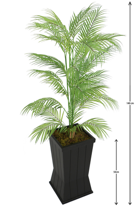 Islak Dokulu 30 Yapraklı Fenix Ağacı 140 cm - 1