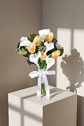 Ivory Whisper Gelin Buketi 2li Set - 2