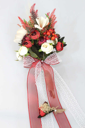İzmir Gelin Buketi 2li Set - 2