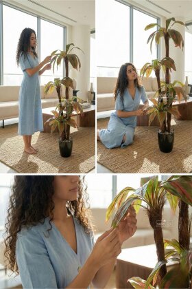 Bodur Yapay Ağaç Cordyline 120 cm Model 1 - 3