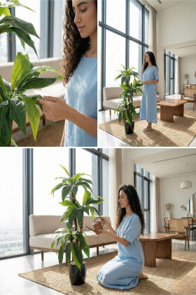 Bodur Yapay Ağaç Cordyline 105 cm Model 2 - 3