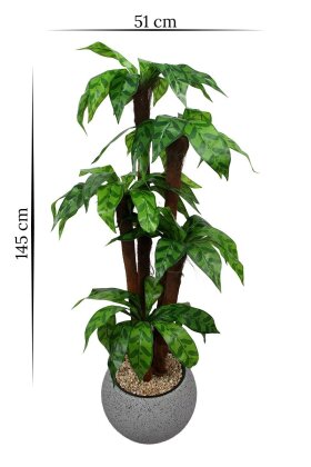 Küre Saksıda Yapay Ağaç Riva Cordyline 145 cm - 4