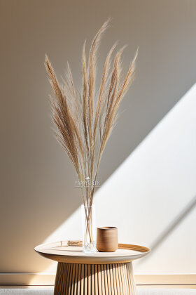  Kuru Çiçek Uzun 10lu Broom Grass 108 cm - Yapay Çiçek Deposu