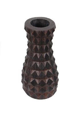 Lüx Beton Vintage Vazoda Yapay Beyaz Gül Buketi 33 cm - 2