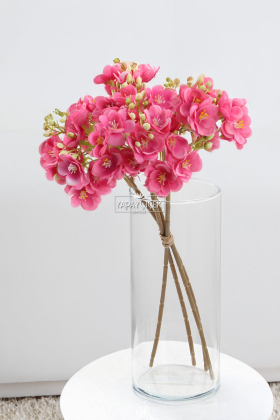 Lüx Garnitürlü Yasemin Çiçeği Buketi 40 cm Fuşya - 2