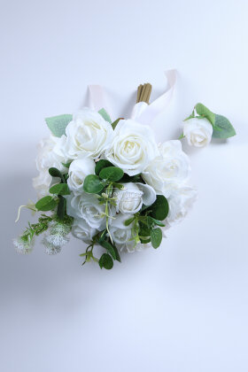 Ölümsüz Rüya Gelin Buketi 2li Set - 2