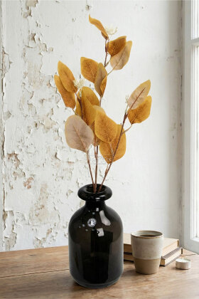 Yapay Bitki 3 Dallı Pasifik Mist Yeşillik Demeti 50 cm Sarı - 2