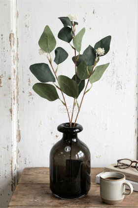 Yapay Bitki 3 Dallı Pasifik Mist Yeşillik Demeti 50 cm Yeşil - 2