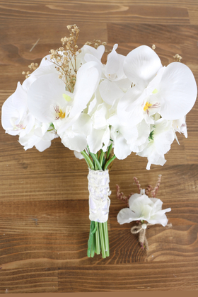 Phalaina Yapay Gelin Çiçeği 3lü Set - 4