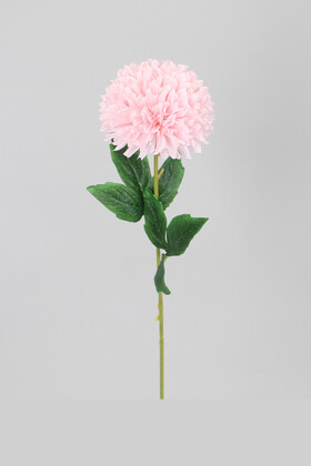 Yapay Çiçek Lüx Top Kasımpatı Dalı 60 cm Pudra - 2