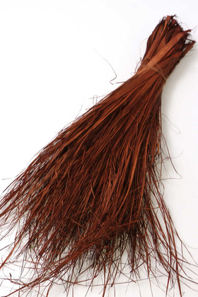 Tropic Strip Grass Şerit Kurutulmuş Çimen Demeti 40cm Kızıl-Kahve - 1