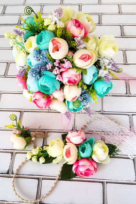 Gelin Çiçeği Rosetif 3lü Set - 1