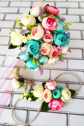 Gelin Çiçeği Rosetif 3lü Set - 4