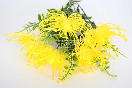 Yapay Polen Demeti Pincushion Sarı - 3