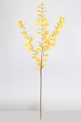 Yapay Islak Okaliptus Dalı 82 cm Sarı - 2