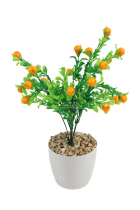  Saksıda Yapay Armut Demeti 35 cm - 2