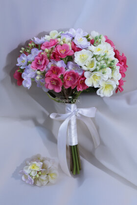 Sonsuz An Gelin Buketi 2li Set - 2