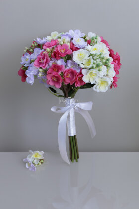 Sonsuz An Gelin Buketi 2li Set - 3